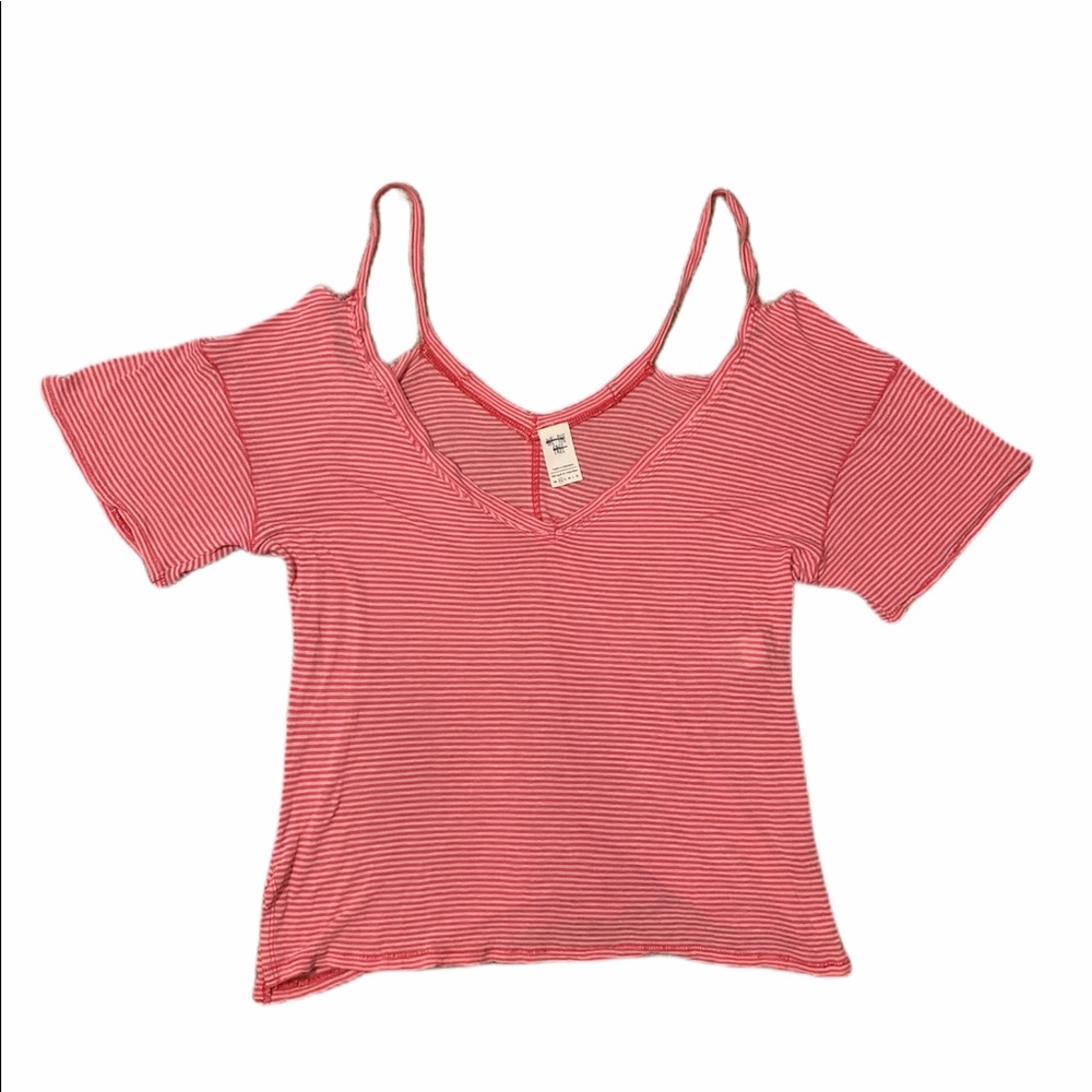 2/$15 Free People We The Free distressed top